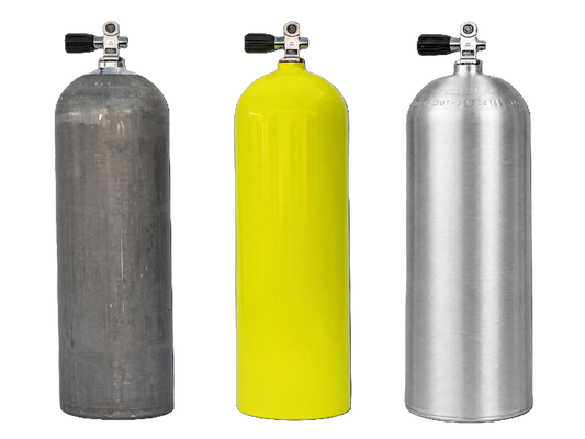 AL50 XS SCUBA METAL IMPACT ALUMINUM CYLINDERS