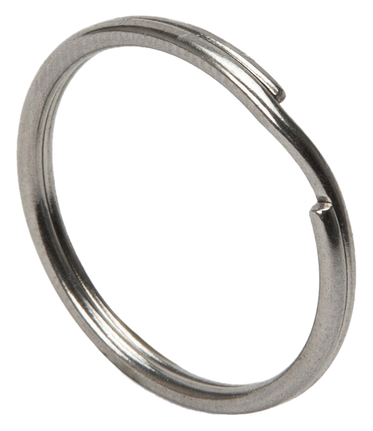 XS Scuba Highland 1" Stainless Steel Split Rings – 5 Pack Accessory Attachment Rings