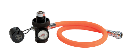 XS Scuba Highland Compact Argon Regulator with Gauge – Drysuit Inflation Regulator System