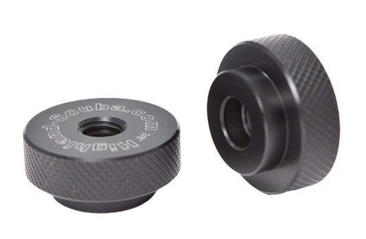 XS Scuba Highland Delrin Speed Nuts – Corrosion Resistant Backplate Hardware Nuts