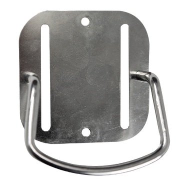 XS Scuba Highland Stainless Steel Deluxe Drop Dee – Horizontal or Vertical 2" Webbing Mount D-Ring