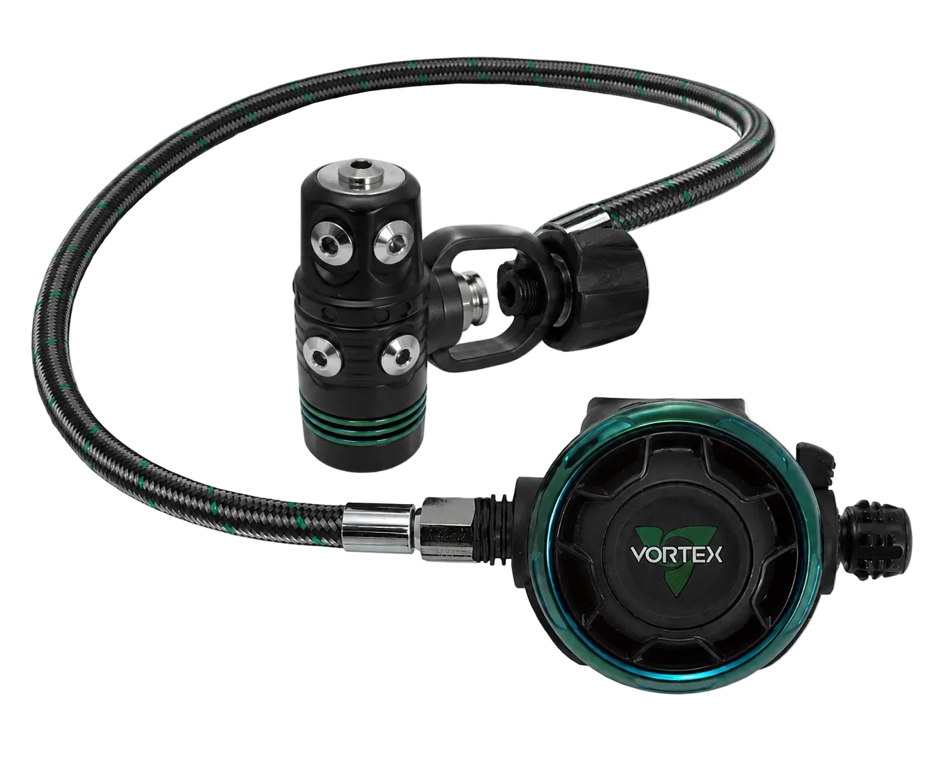 Highland Vortex Regulator – Balanced Cold Water Scuba Regulator (DIN or Yoke)