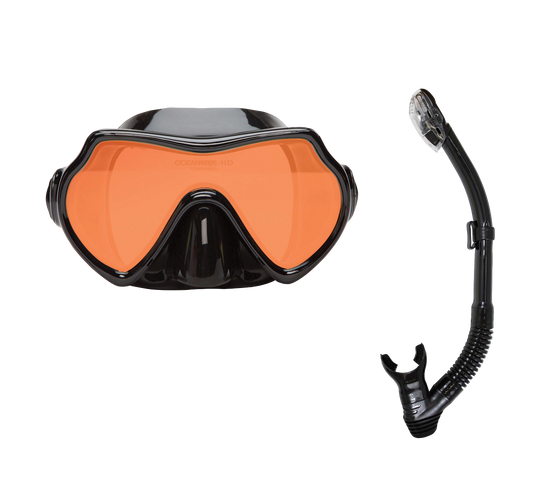 XS Scuba OceanWays SeeSharp Dry Combo – High Definition Mask & Dry Snorkel Set