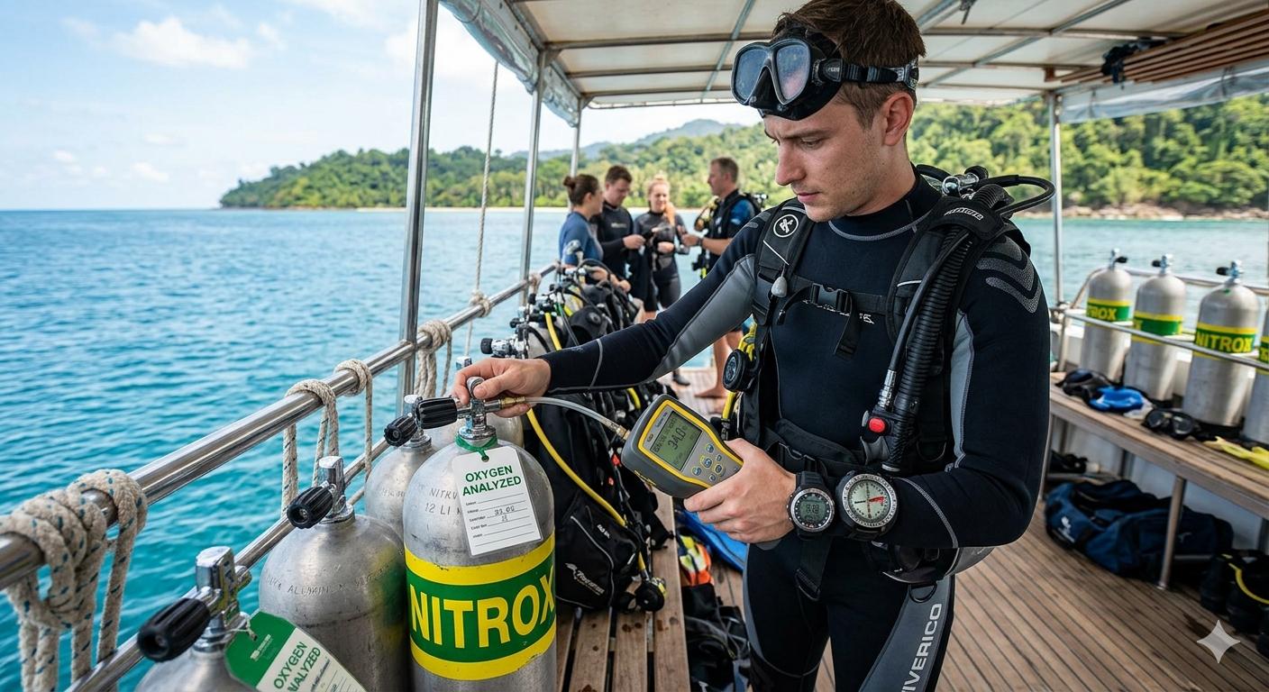 PADI Enriched Air Diver (Nitrox) Course | Orange County Divers