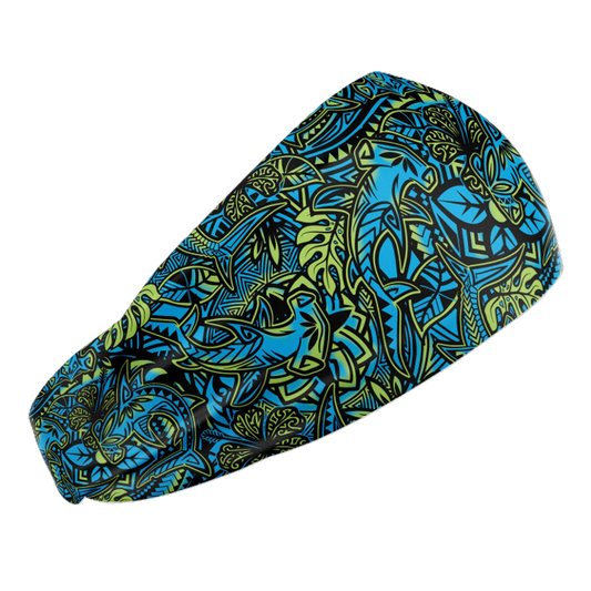 Spacefish Army Hammerhead Hibiscus Eco Scuba Headband