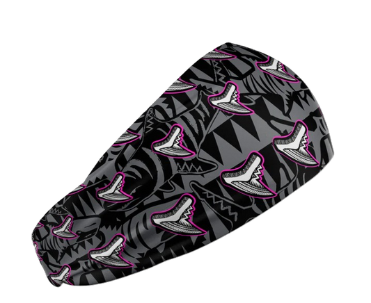 Spacefish Army Tiger Shark Tribal Eco Scuba Headband – Stretch Fit, One Size