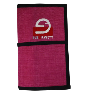 SubGravity Wetnotes Waterproof Underwater Notebook with Cordura Cover Pink