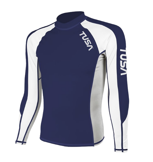 TUSA Men's Long Sleeve Rash Guard – UPF 50+