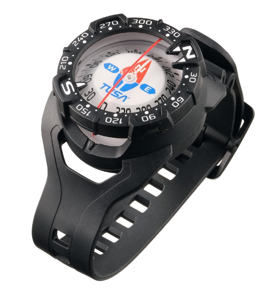 TUSA SC-0102U-BK Wrist Dive Compass Northern Hemisphere Black