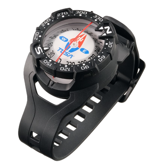 TUSA SC-0102U-BK Wrist Dive Compass Northern Hemisphere Black
