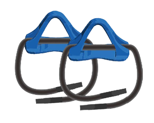 TUSA TA-0914 Bungee Strap Set for SF0110 Travel Right Fins Blue