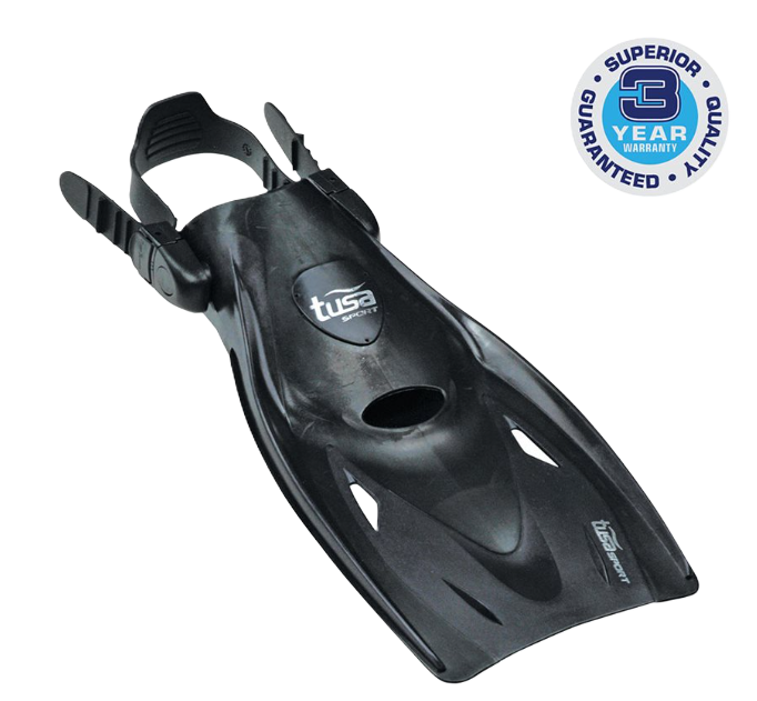 TUSA UF-21 Long Blade Snorkel Fins – Open-Heel Travel Fins
