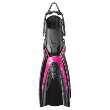 TUSA HyFlex Switch Fin – Modular High-Performance Open Heel Scuba Diving Fin - Rose Pink