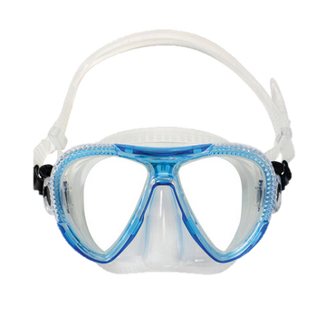 XS Scuba Diamond Mask – Low Profile Dive Mask with 3D Fit Silicone Skirt Blue