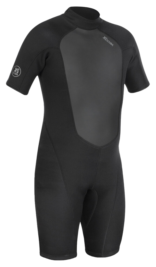 XS Scuba 3/2mm Shorty Wetsuit – Tropical Scuba Diving & Snorkeling Suit