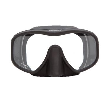 OceanWays Merge Mask 3 – Frameless Single Lens Scuba Diving Mask - Black