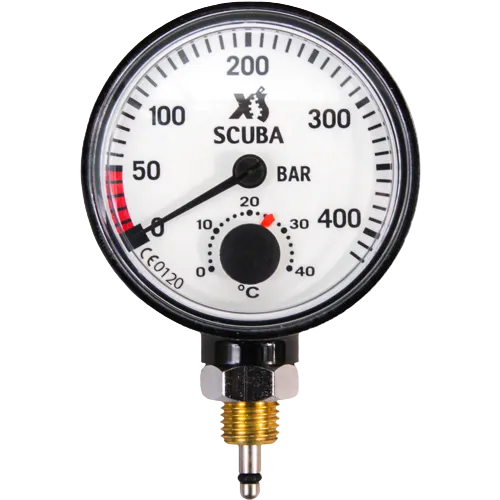 XS Scuba Orca Pressure Gauge Module – 350 Bar Analog SPG Module Only