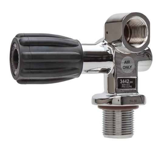 XS Scuba Thermo DIN Valve – Dedicated 300 Bar DIN Scuba Cylinder Valve