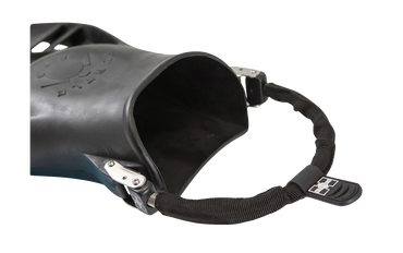 XS Scuba Turtle Fins – Classic Rubber Scuba Fins with Optional Spring Straps