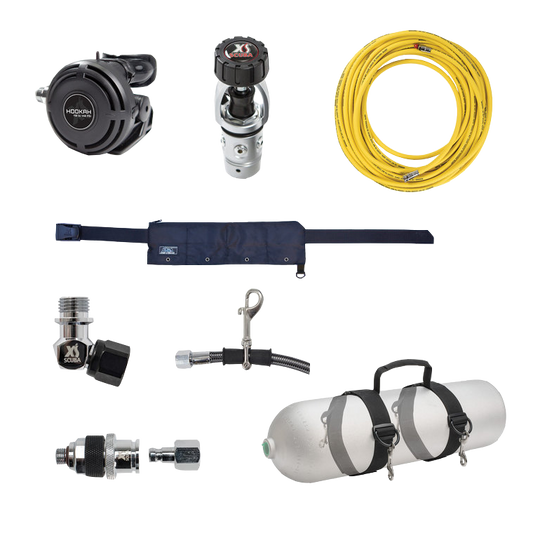XS Scuba UFO Hookah System Kit – Surface Supplied Air Setup with Brawn 1st Stage