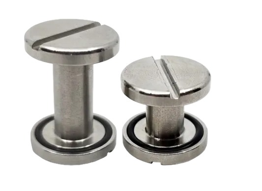 XS Scuba Highland Stainless Steel & Plastic Book Screws – Scuba Backplate Accessory Mounting Hardware Comparison