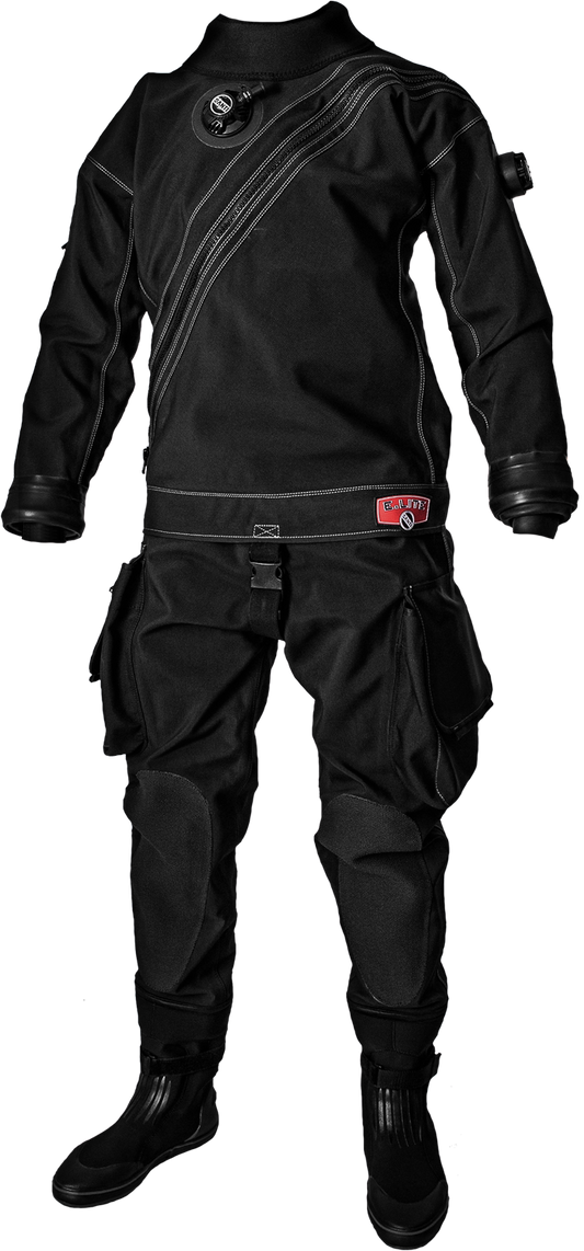 Santi E.Lite Drysuit – Premium Technical Diving Drysuit with Ripstop Nylon Construction