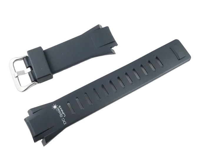 DC SOLAR LINK WATCH BLACK WRIST BAND