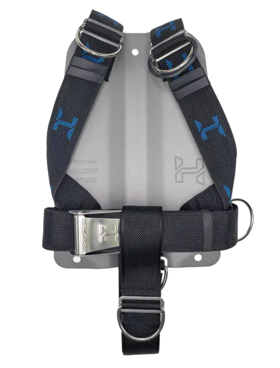 Halcyon Aluminum Standard Deluxe Backplate with ACB Weight Pockets