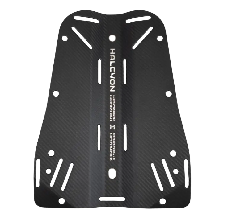 Halcyon Carbon Fiber Backplate with Cinch™ – Ultralight Travel Backplate