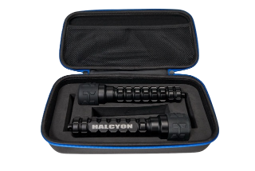 Halcyon Photon Package 1 – Dual 1200 Lumen Backup Dive Lights with Travel Case