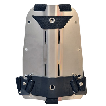 Halcyon Small Stainless Steel Backplate with Secure Harness & Cinch Upgrade