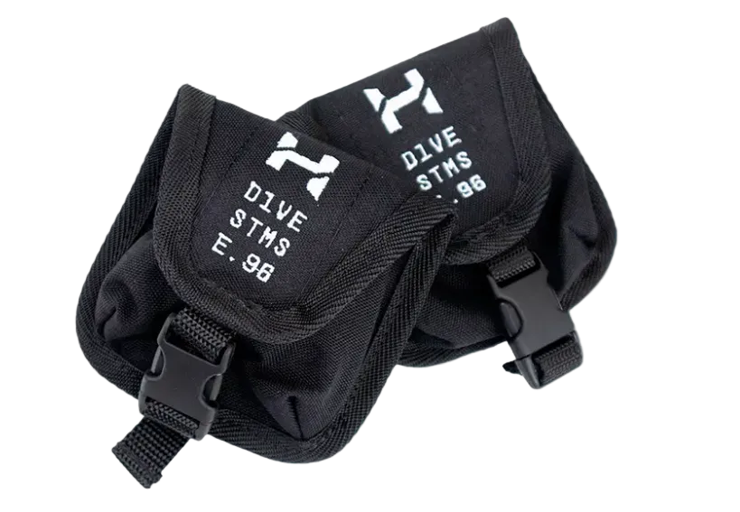 Halcyon Trim Weight Pockets (Pair) – Cam Band Mounted Scuba Weight Pockets