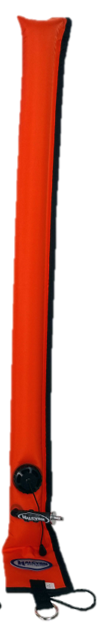 Halcyon 3.3 ft Closed-Circuit Diver Alert Marker (DAM) – Compact Surface Marker Buoy - Orange