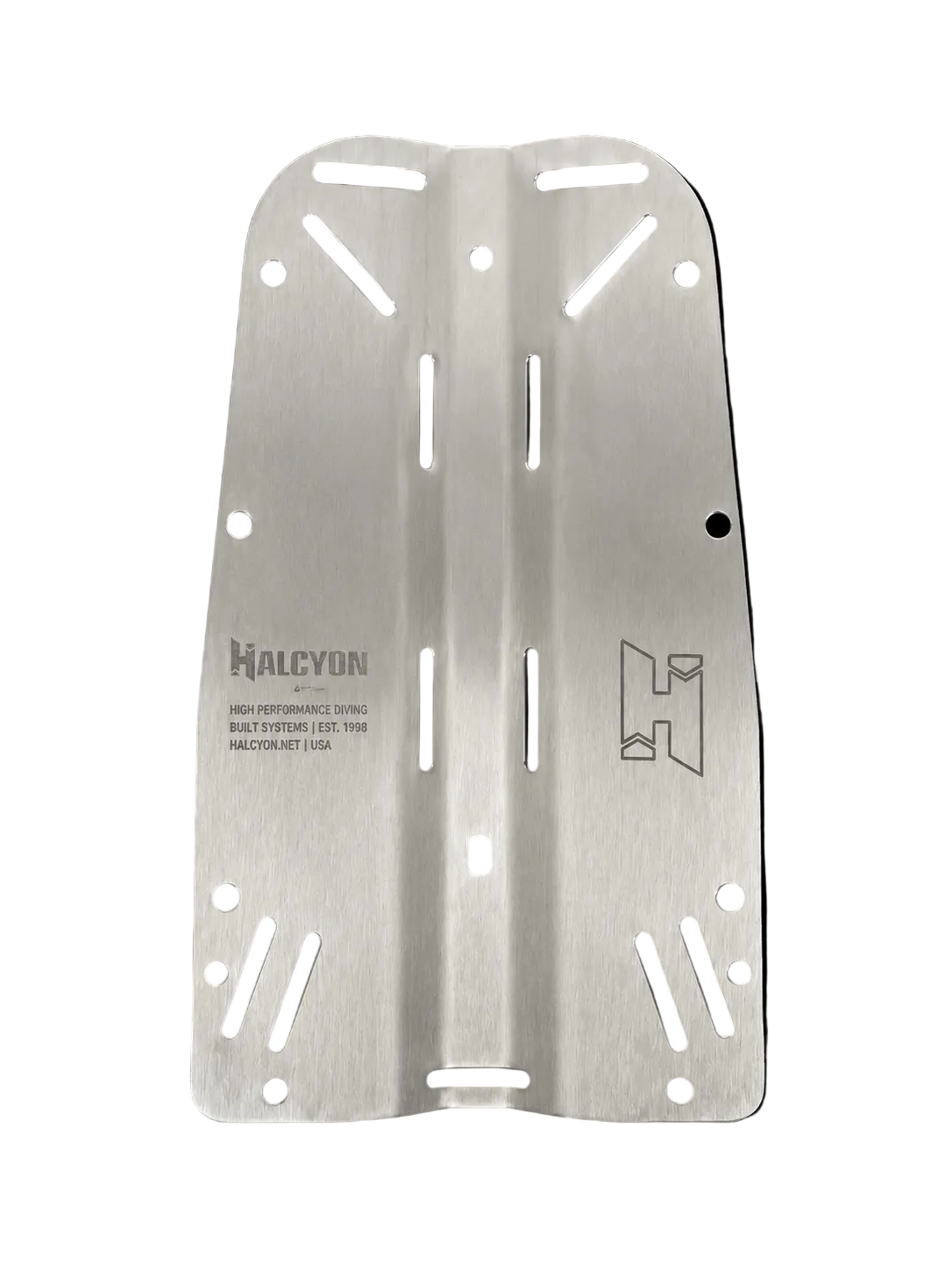 Halcyon Stainless Steel Backplate – Premium 304 Stainless Steel Backplate for Backplate & Wing Systems