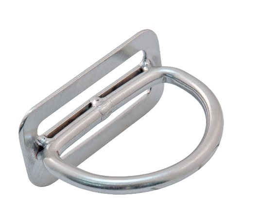 XS Scuba Highland 90 Degree Billy Ring – 316 Stainless Steel Technical Diving D-Ring