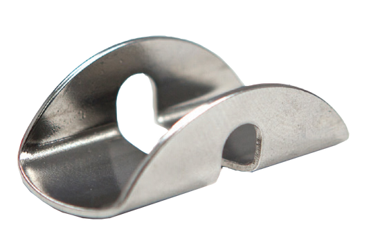 XS Scuba Highland Stainless Steel D-Ring Holder – 316 Stainless Steel Harness Accessory Retainer