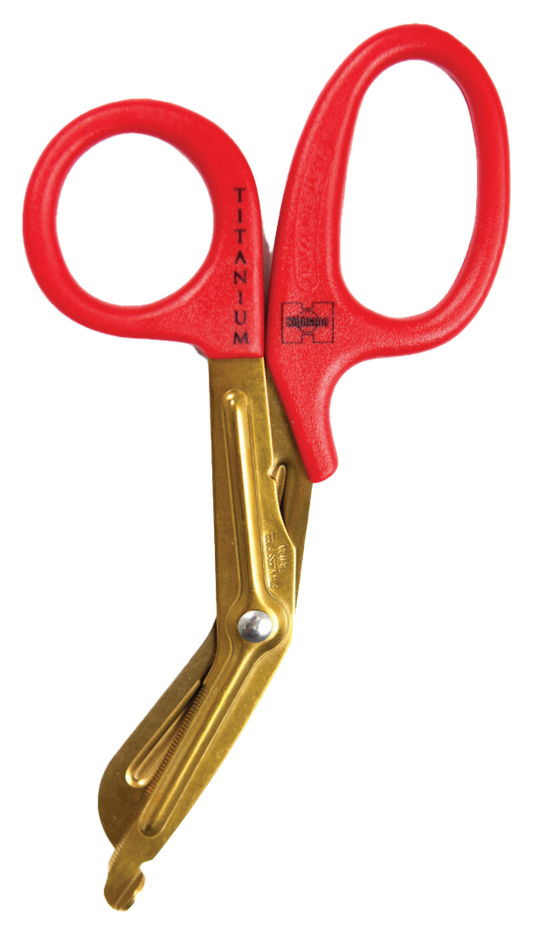 XS Scuba Highland Rescue Shears – Titanium Coated Stainless Steel Dive & Trauma Shears
