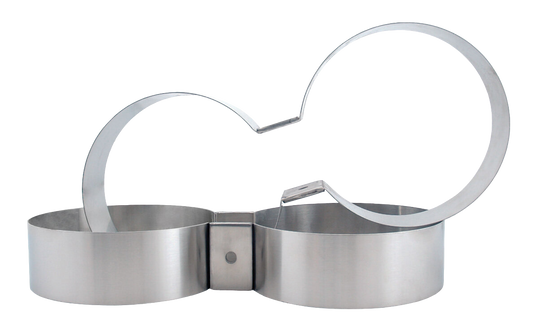 XS Scuba Highland Twin Cylinder Bands – Premium Stainless Steel Doubles Bands for Technical Diving
