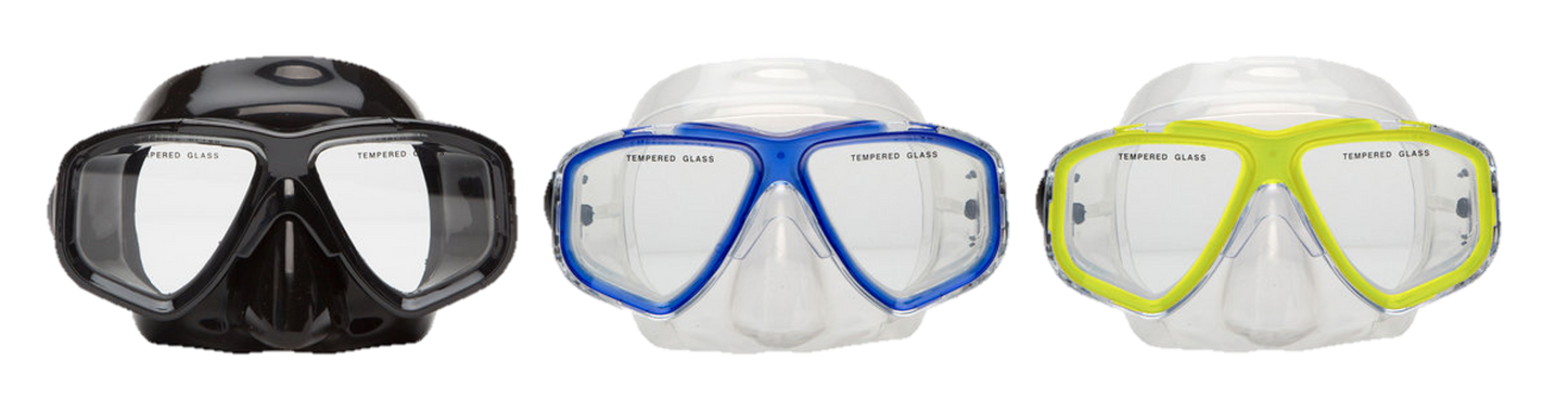 XS Scuba Oceanways Caribbean Mask – Silicone Scuba Diving & Snorkeling Mask