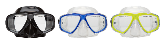 XS Scuba Oceanways Caribbean Mask – Silicone Scuba Diving & Snorkeling Mask