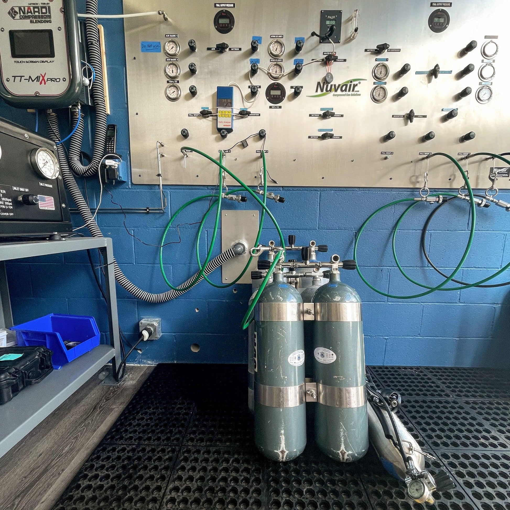 PADI Tec Gas Blender Course | Nitrox & Trimix Gas Blending | Orange County Divers