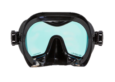 SeaDive Monarch RayBlocker-HD Frameless Dive Mask – HD Single Lens Scuba Mask