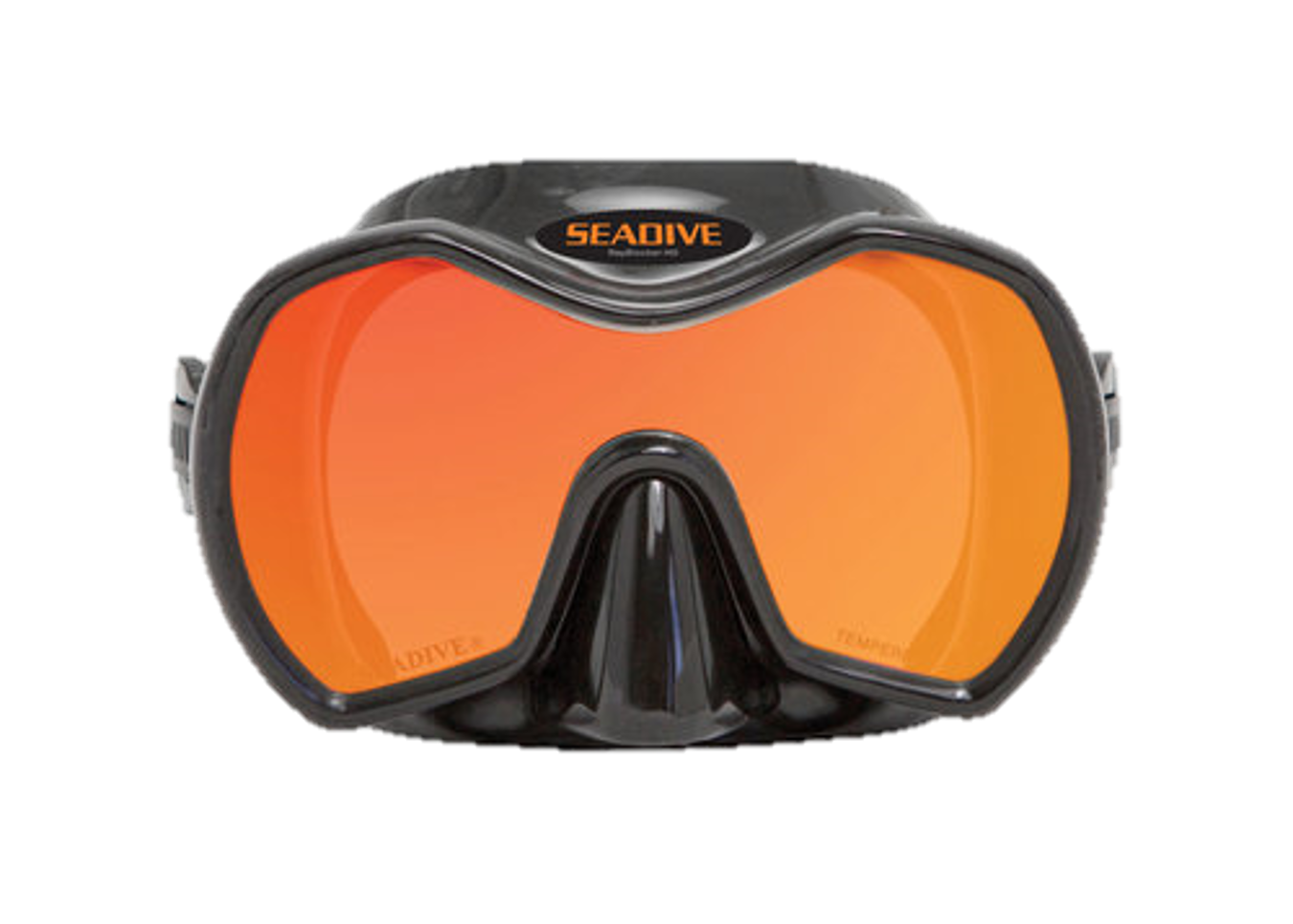 SeaDive Monarch RayBlocker-HD Frameless Dive Mask – HD Single Lens Scuba Mask