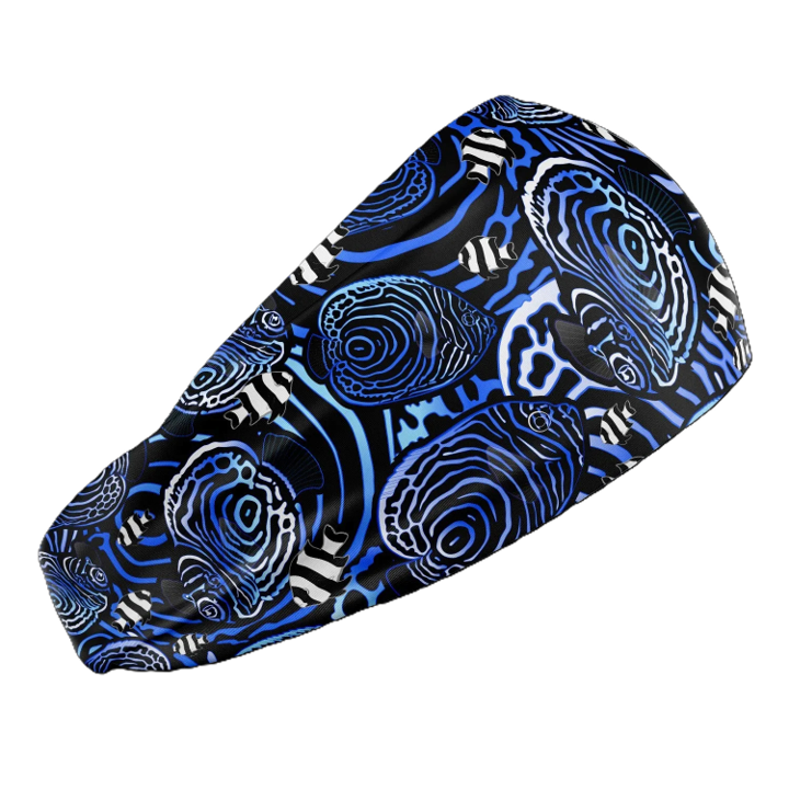 Spacefish Army Angelfish Hypnosis Eco Scuba Headband