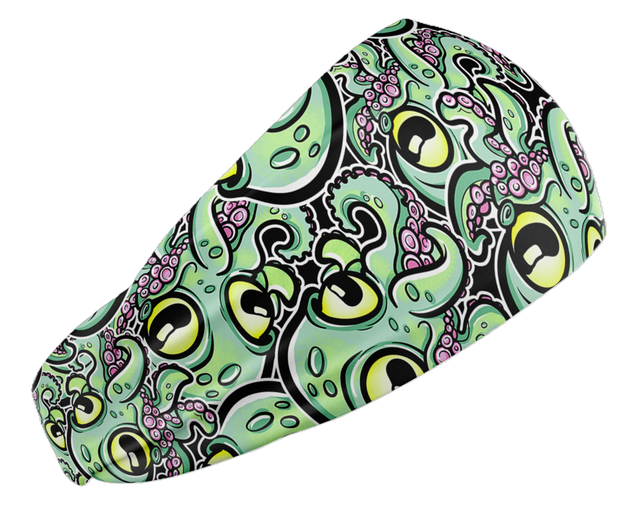 Spacefish Army Cookie Octopus Eco Scuba Headband – Stretch Fit, One Size