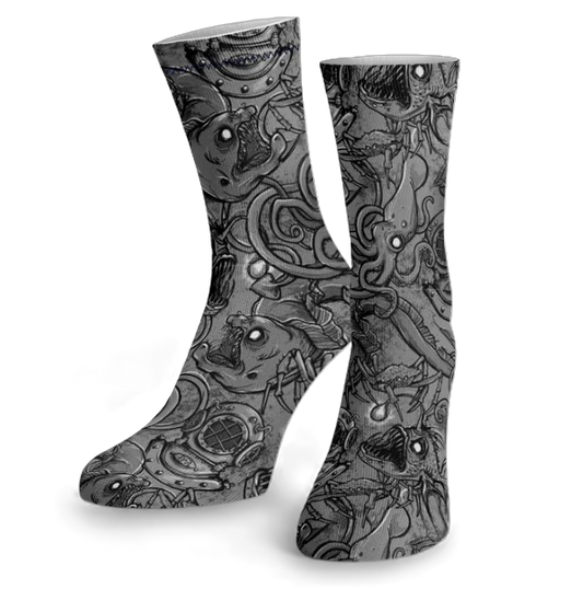 Spacefish Army Eco-friendly Deep Sea Dive Socks