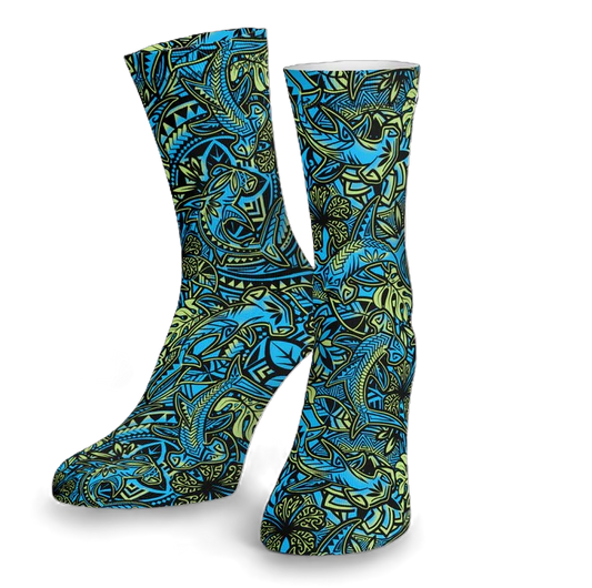 SpacefishArmyEco-friendlyHammerheadHibiscusDiveSocks