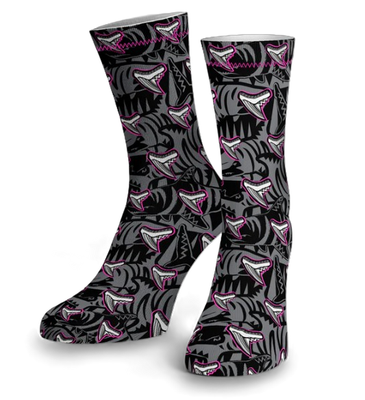 Spacefish Army Eco-friendly Tiger Shark Tribal Dive Socks