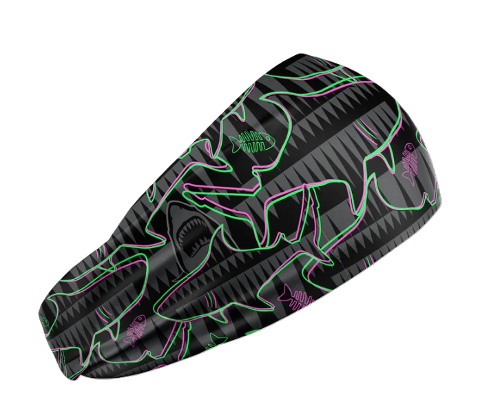 Spacefish Army Neon Jaws Eco Scuba Headband – Stretch Fit, One Size
