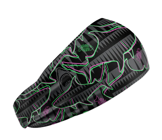 Spacefish Army Neon Jaws Eco Scuba Headband – Stretch Fit, One Size
